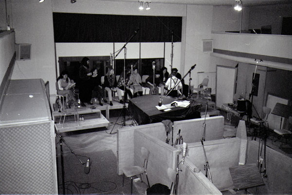  Im Studio Für das erste Album 