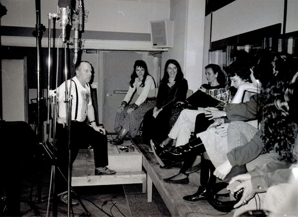  Im Studio Für das erste Album 