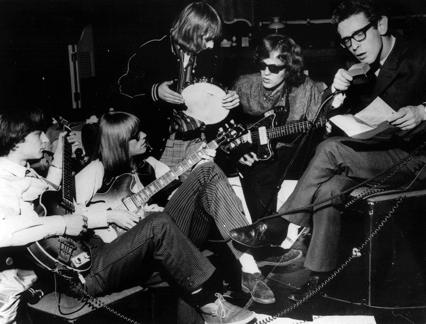  Beim Proben mit Peter Hinnen 